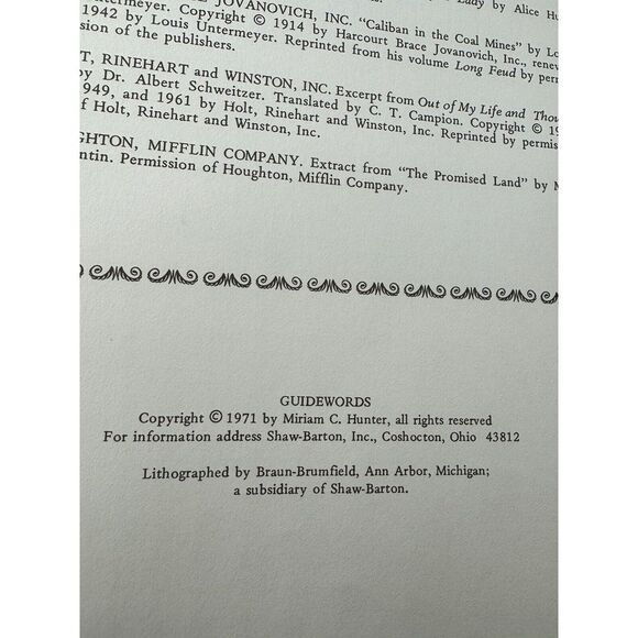 Guidewords: Anthology of Inspiration & Humor comp. by Miriam C Hunter BRAND NEW - Picture 10 of 14